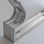 bending of aluminium lightbox frames